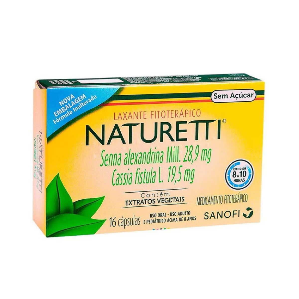Naturetti Neo Quimica 28,9mg + 19,5mg 16 Capsulas